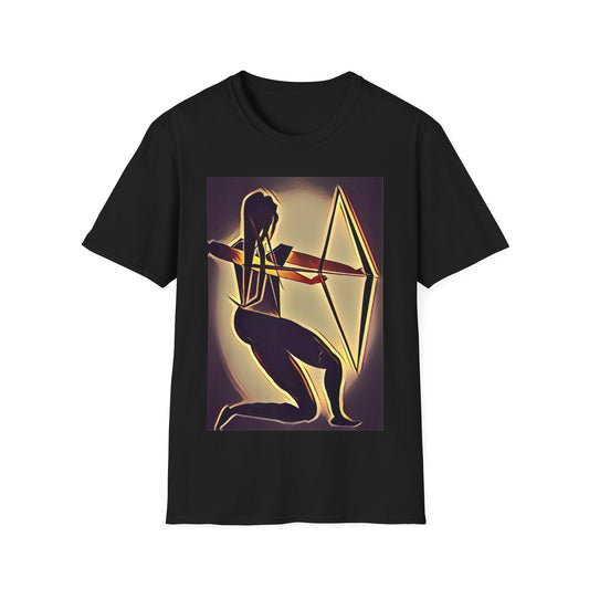 Arrow of Artemis T-Shirt (Violet & Black)